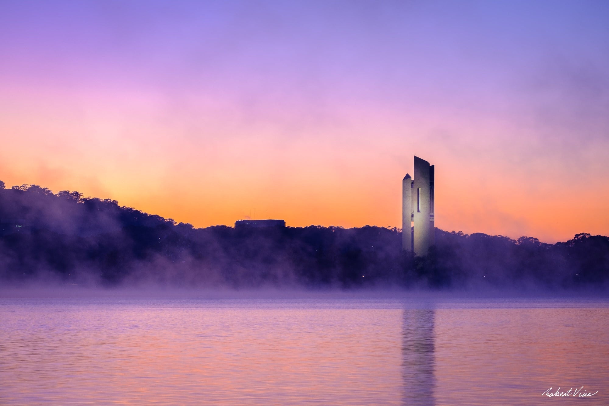 Finding New Directions - The National Carillon at Sunrise