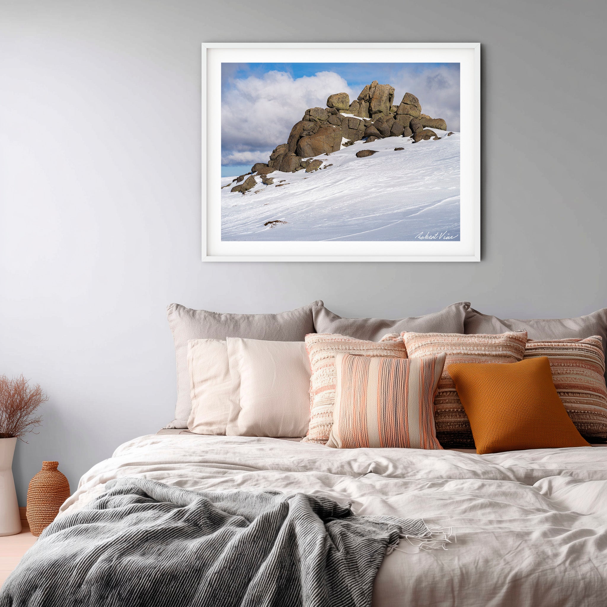 Granite Crown – Thredbo Summit | Limited Edition Framed Landscape Print by Robert Vine