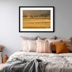 Golden Run — Googong at Sunset | Limited Edition Framed Art Print