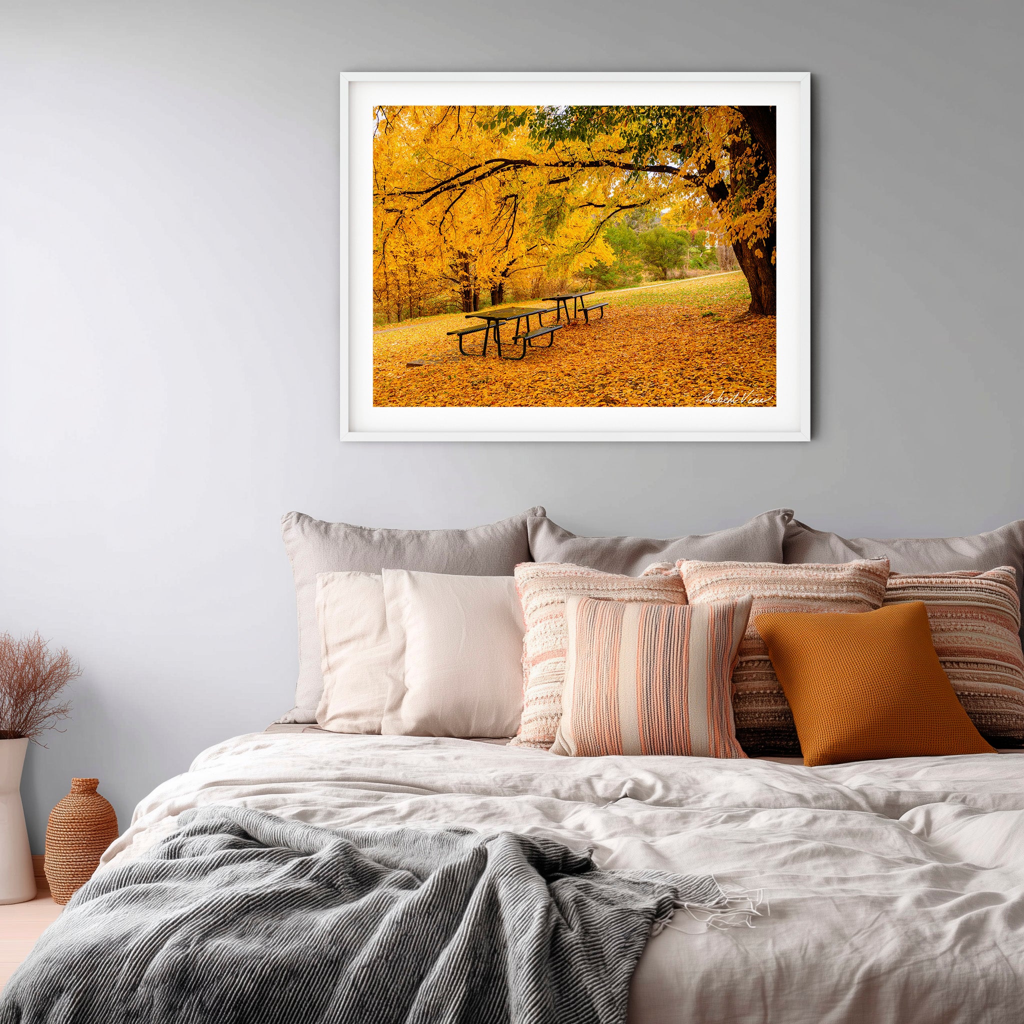Autumn Retreat | Limited Edition Framed Print of Queanbeyan