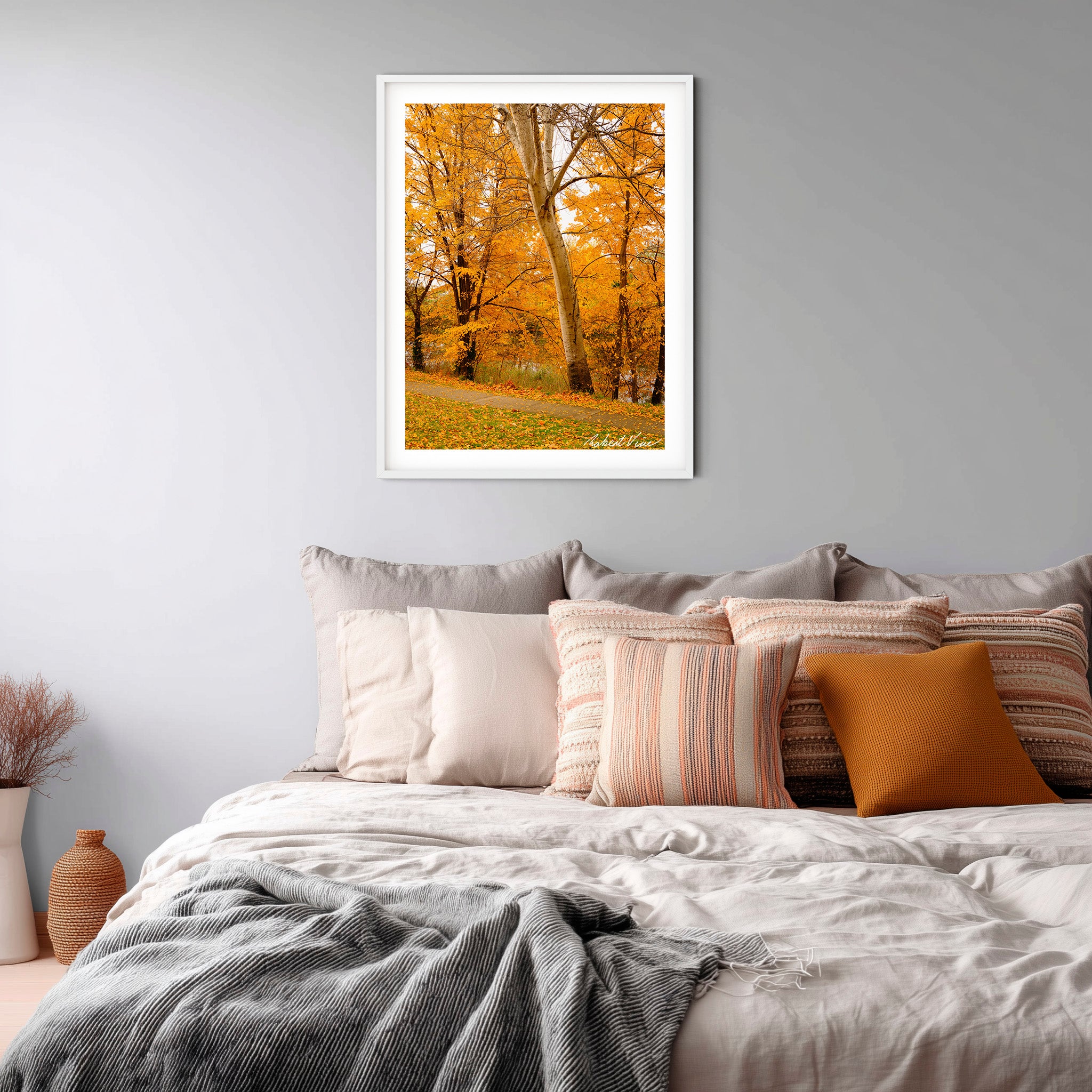 Autumn Sentinel | Limited Edition Framed Print of Queanbeyan