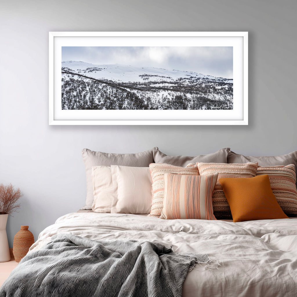 Winter Horizons – Guthega | Limited Edition Framed Landscape Print by Robert Vine