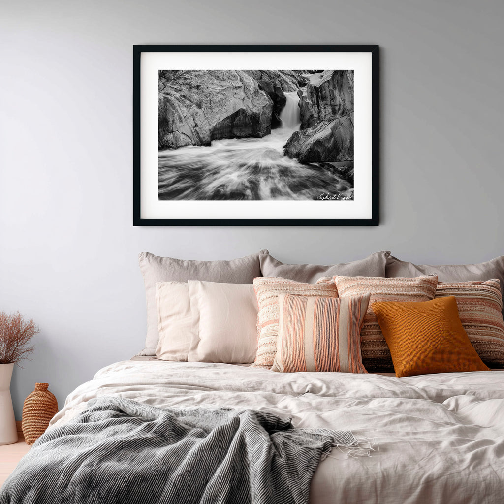 Granite Flow – Googong Cascades | Limited Edition Framed Art Print