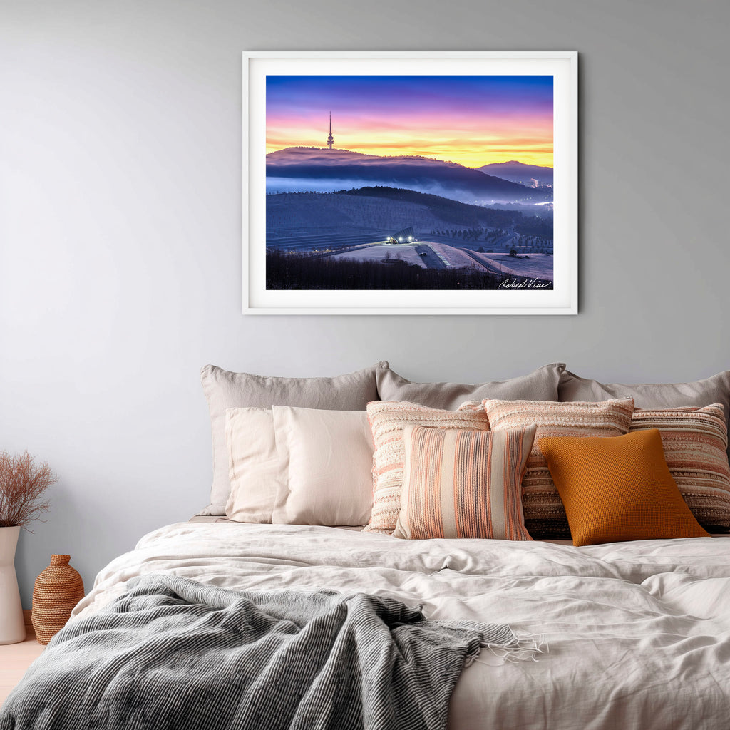Winter Veil Over the Arboretum – Limited Edition Framed Print