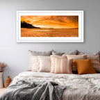 Golden Tides, Tanilba Bay – Limited Edition Framed Print by Robert Vine