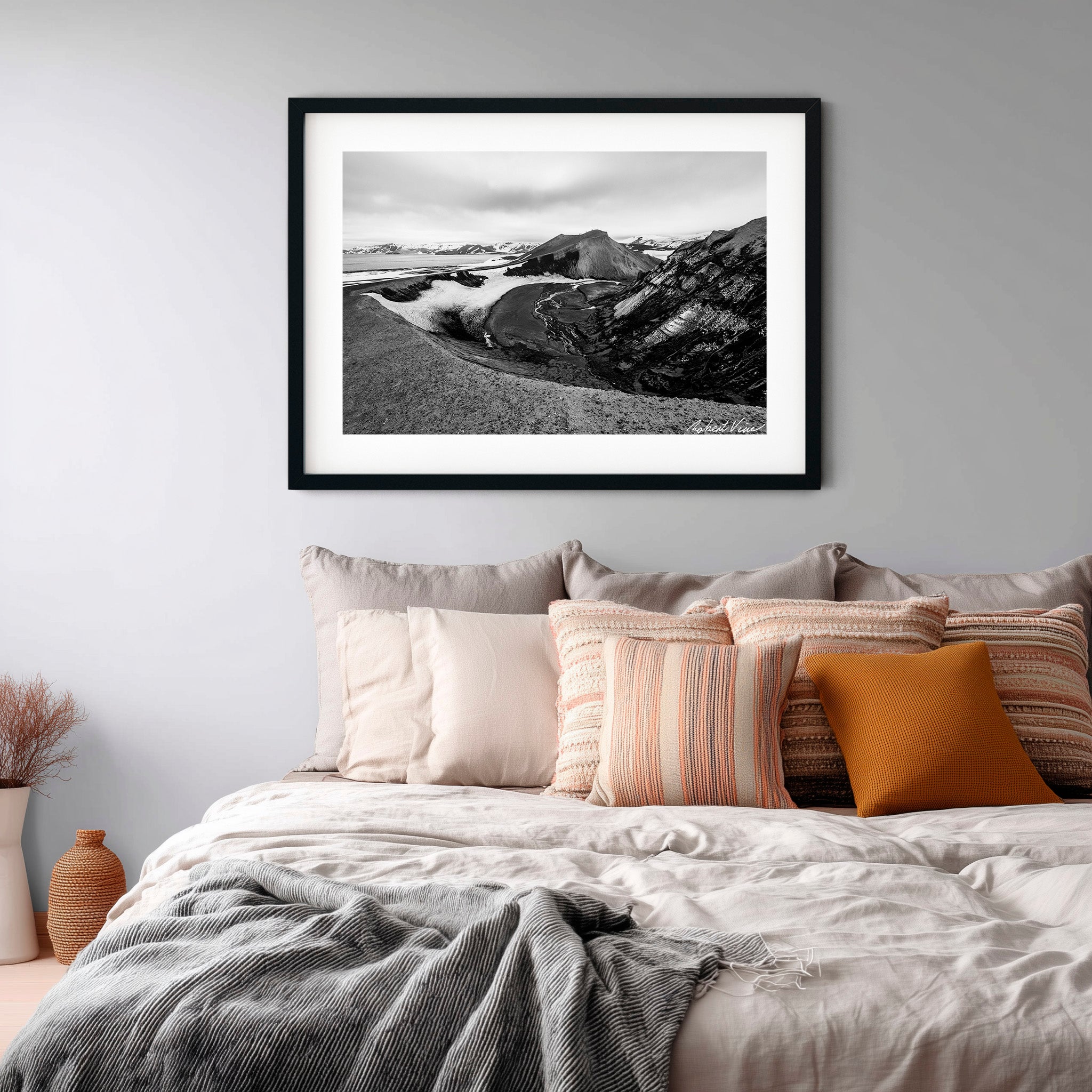 Contours of Deception Island — Limited Edition Framed Antarctic Print