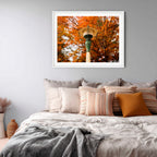 Autumn Lantern | Limited Edition Framed Print of Queanbeyan Park