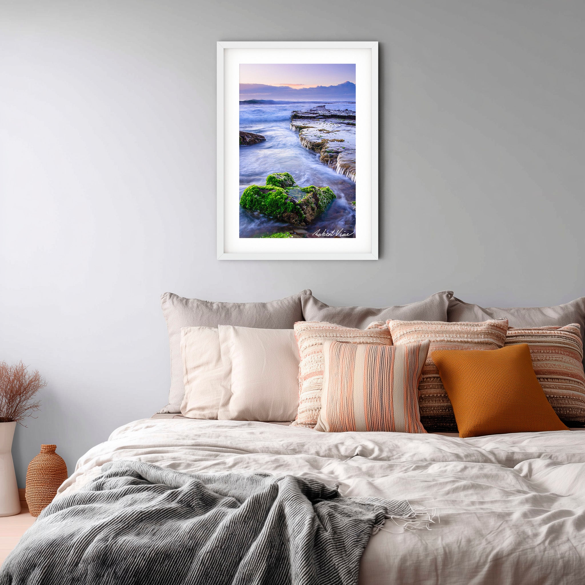 Merewether Beach Tidal Flow – Newcastle Coastal Landscape Art Print
