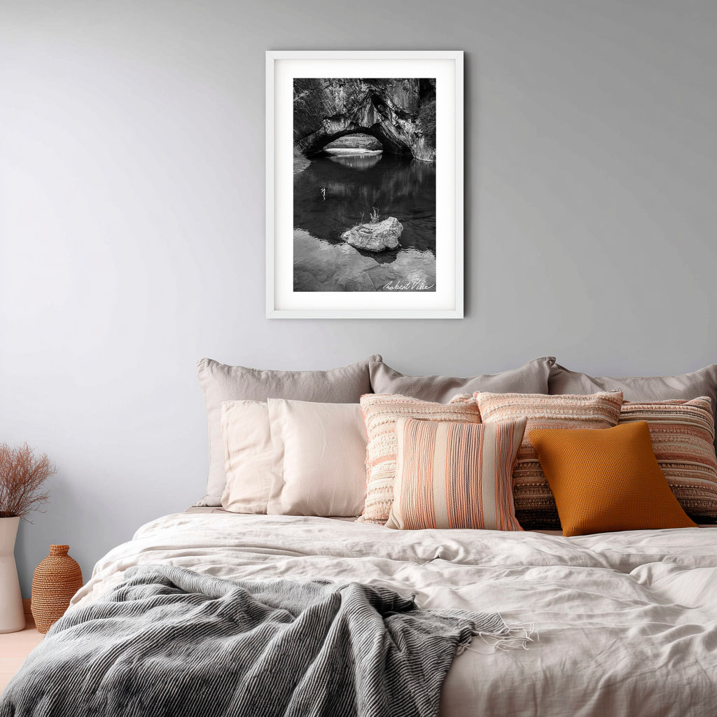 Stone Arch Reflections – London Bridge, Googong | Limited Edition Framed Art Print