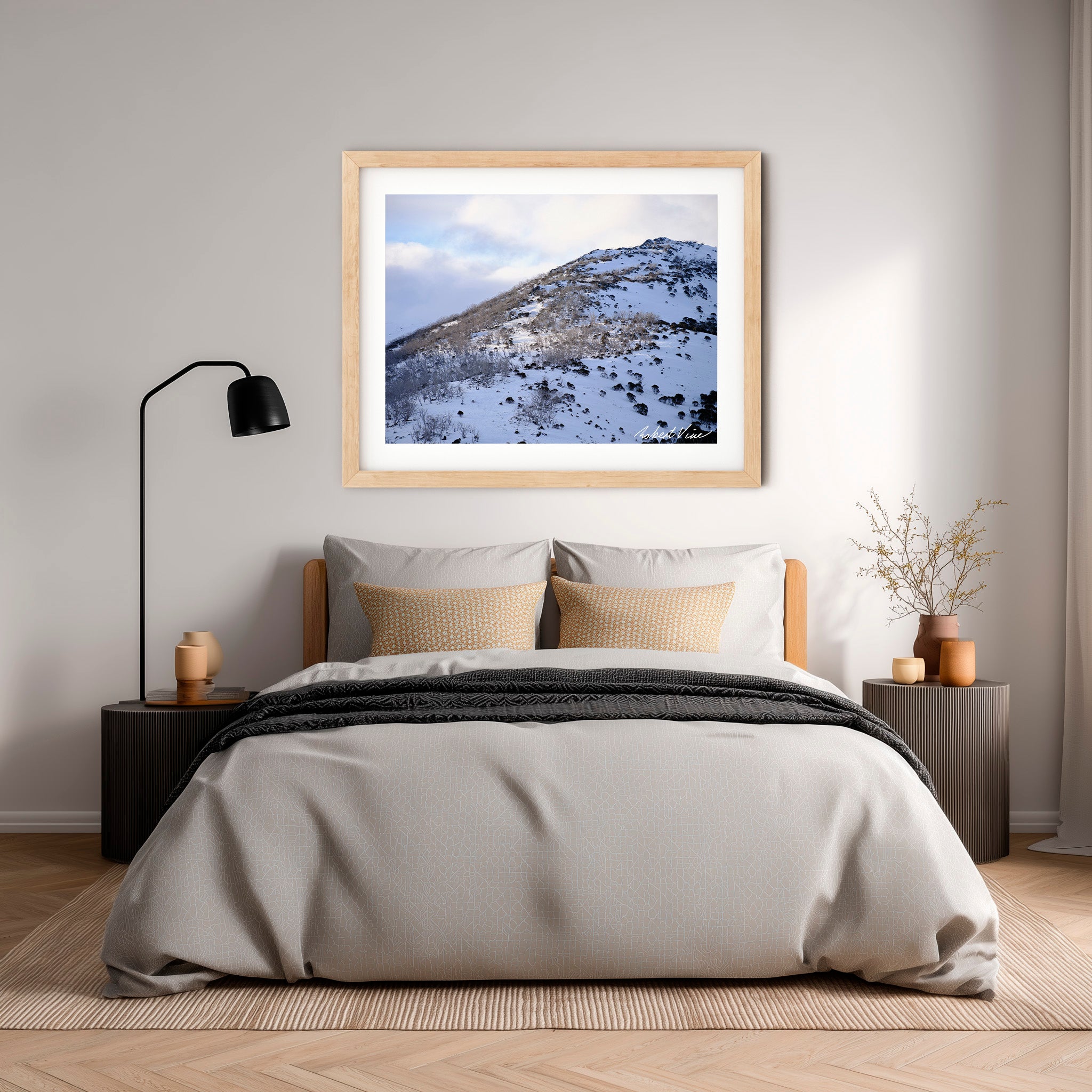Alpine Light – Guthega | Limited Edition Framed Landscape Print by Robert Vine