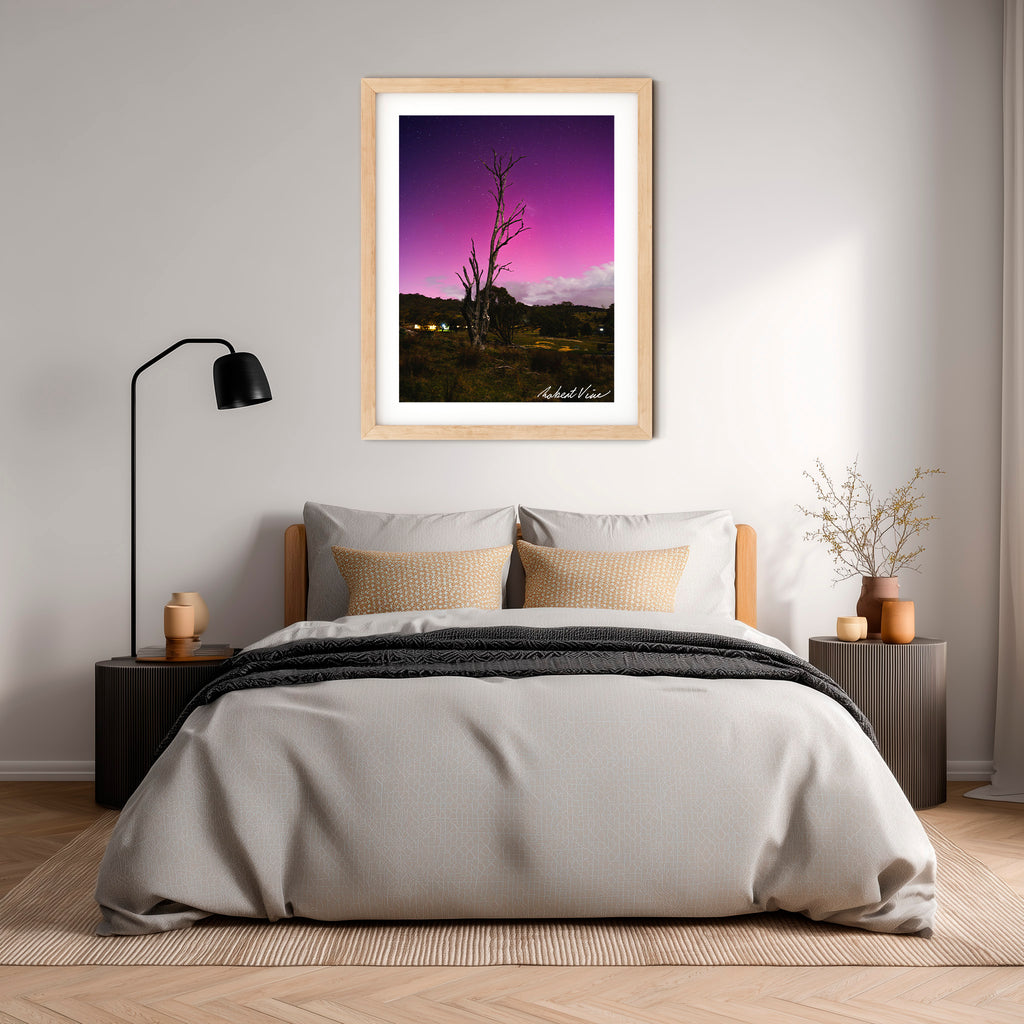 Aurora Sentinel – Limited Edition Framed Art Print