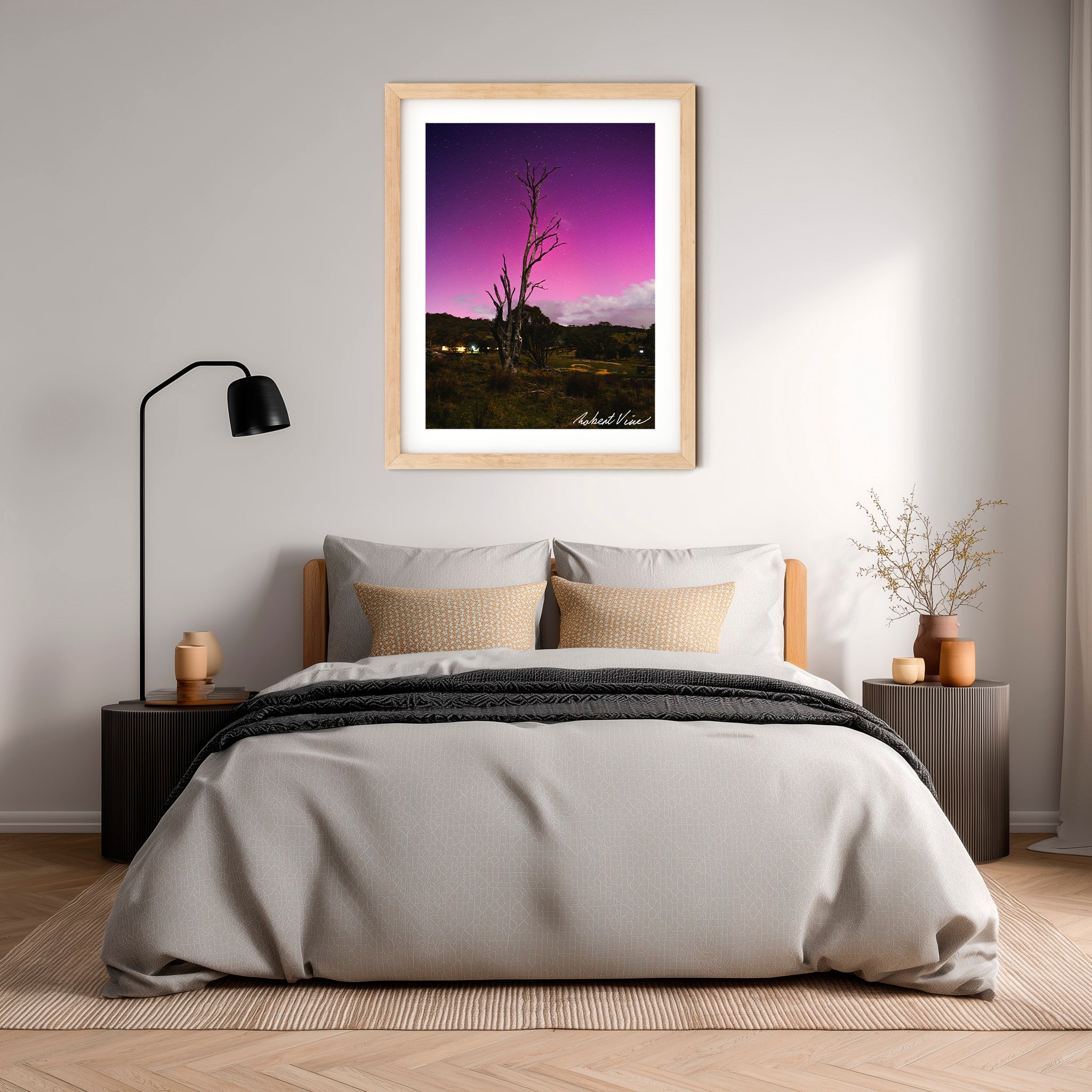 Aurora Sentinel – Limited Edition Framed Art Print