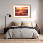 Darwin Harbour Sunset — Australian Coastal Landscape Art Print by Robert Vine