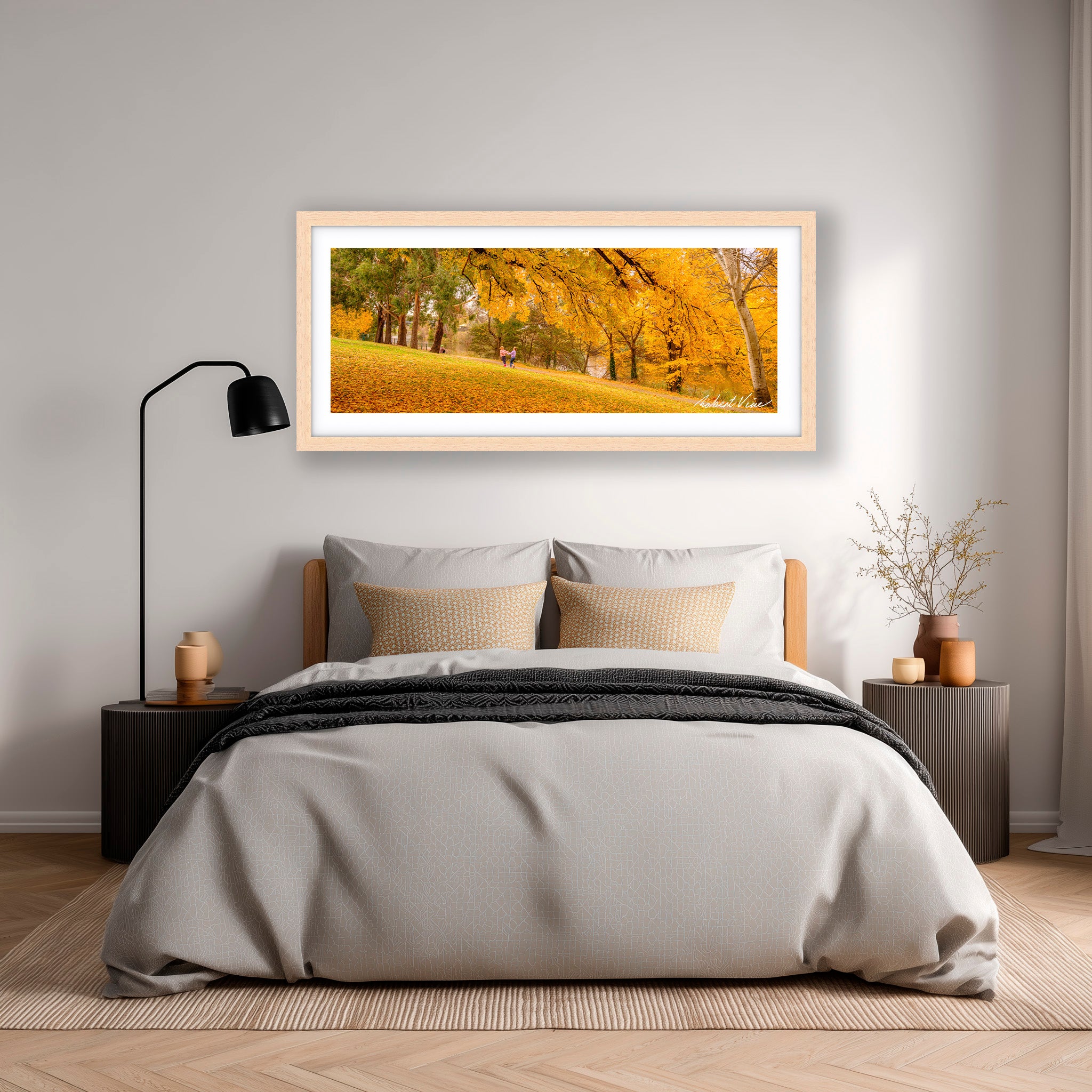 Golden Moments | Limited Edition Framed Autumn Print of Queanbeyan