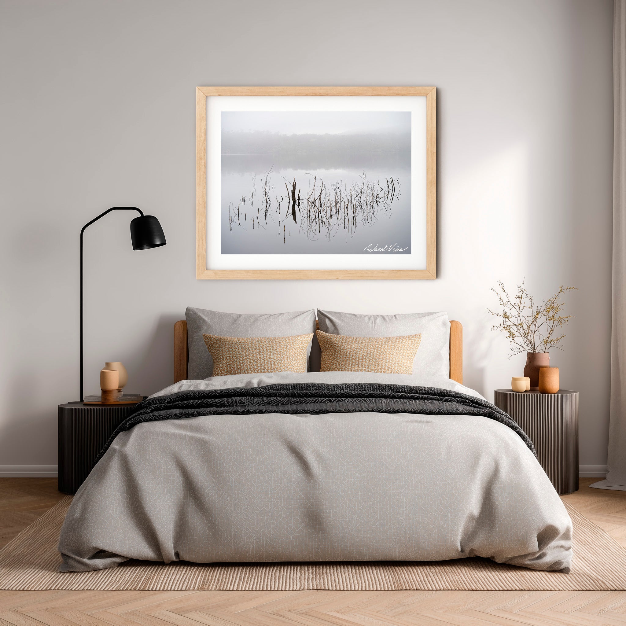 Winter Silence, Googong Dam – Limited Edition Framed Art Print