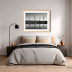 Silent Reflections – Mulligans Flat Wetlands Limited Edition Framed Art Print