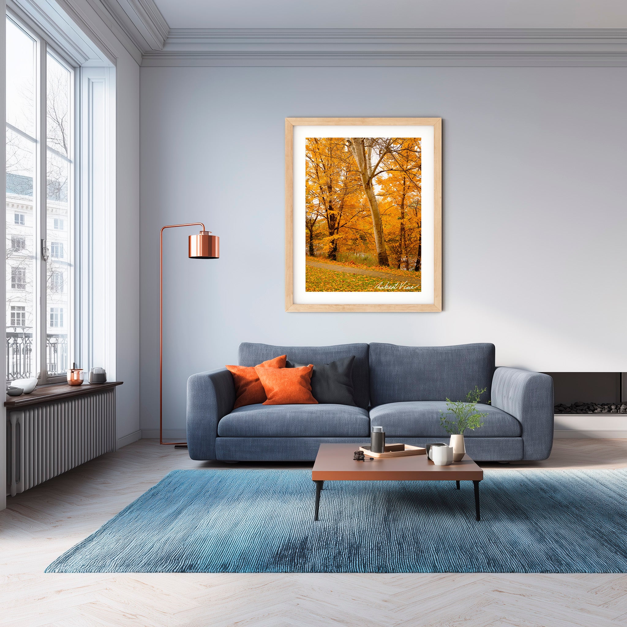 Autumn Sentinel | Limited Edition Framed Print of Queanbeyan