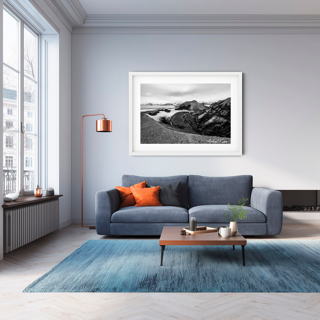 Contours of Deception Island — Limited Edition Framed Antarctic Print