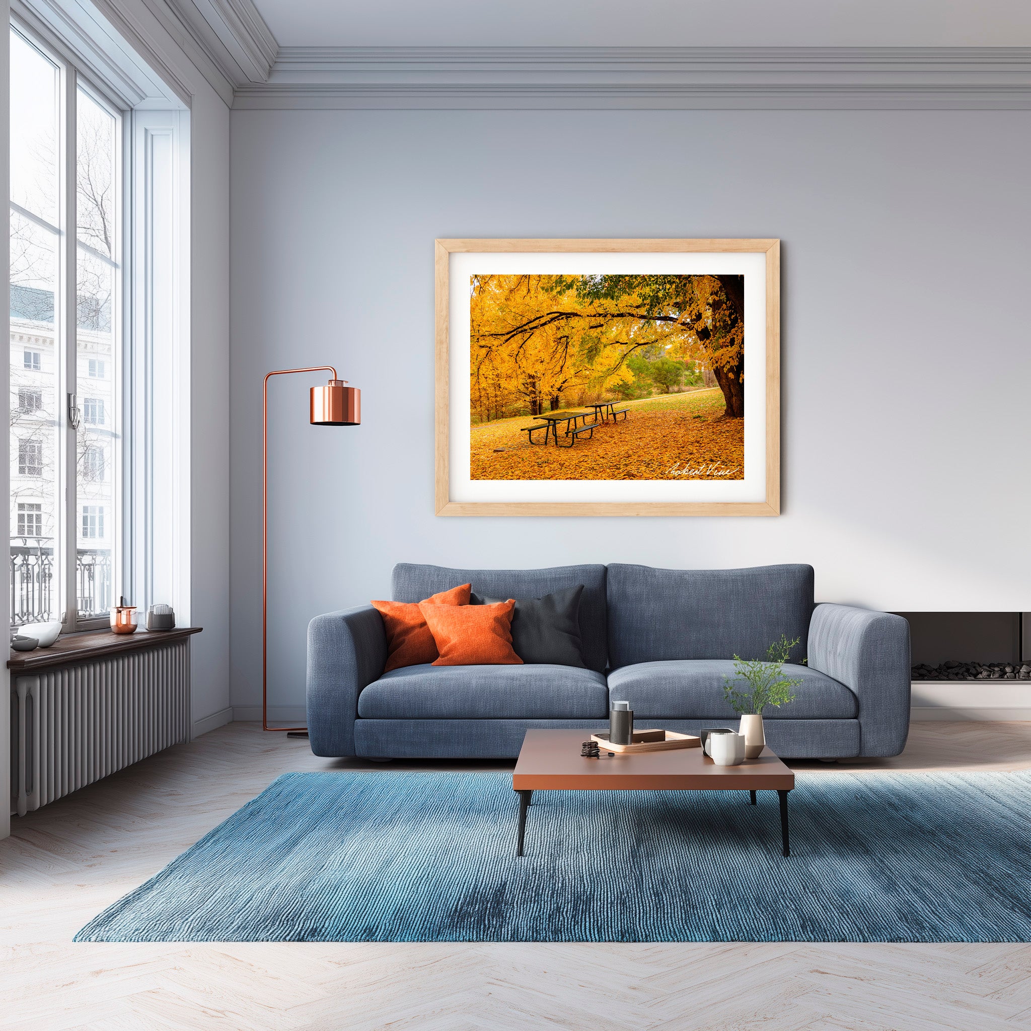 Autumn Retreat | Limited Edition Framed Print of Queanbeyan