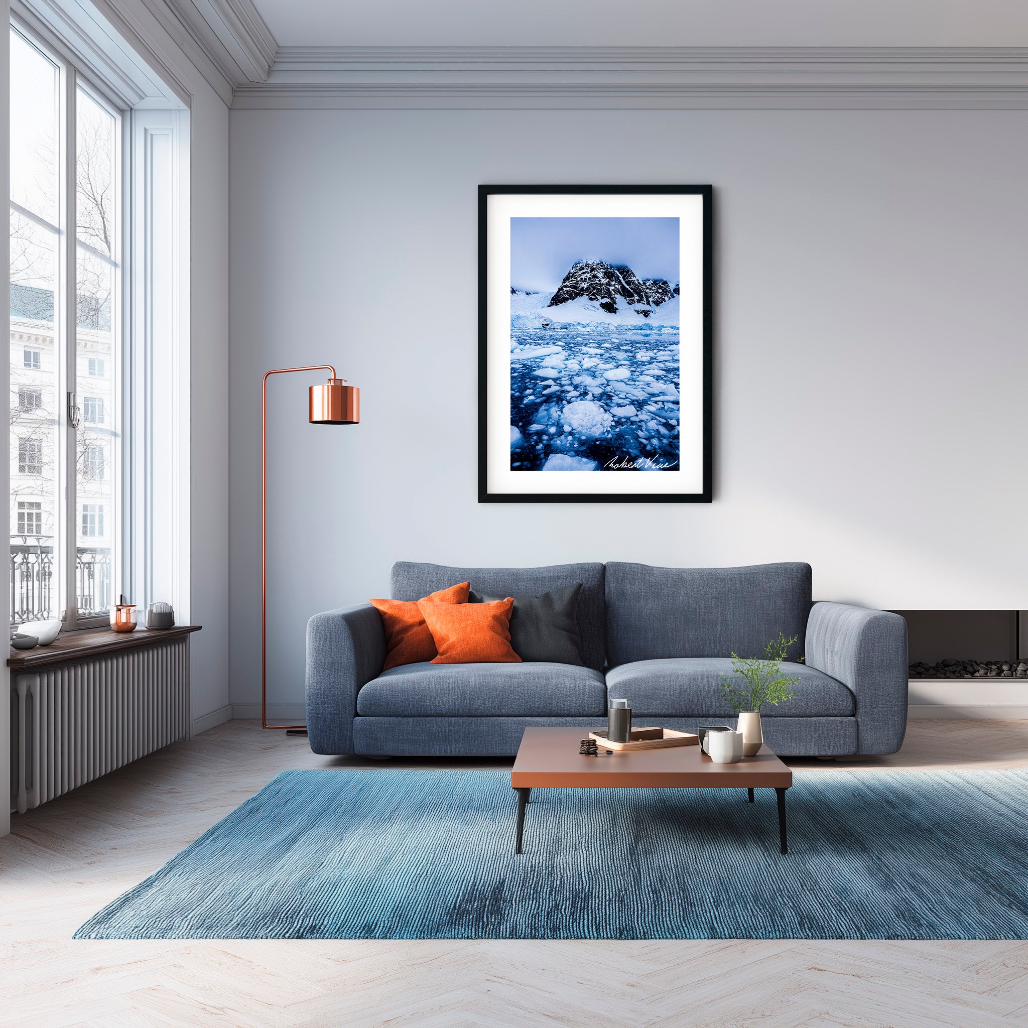 Paradise Bay Drift — Limited Edition Framed Print by Robert Vine