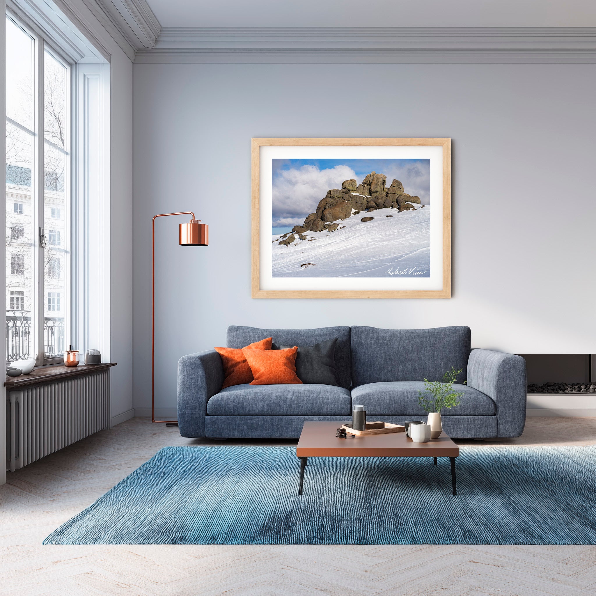Granite Crown – Thredbo Summit | Limited Edition Framed Landscape Print by Robert Vine