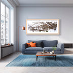Snow Gum Tapestry – Perisher | Limited Edition Framed Landscape Print by Robert Vine