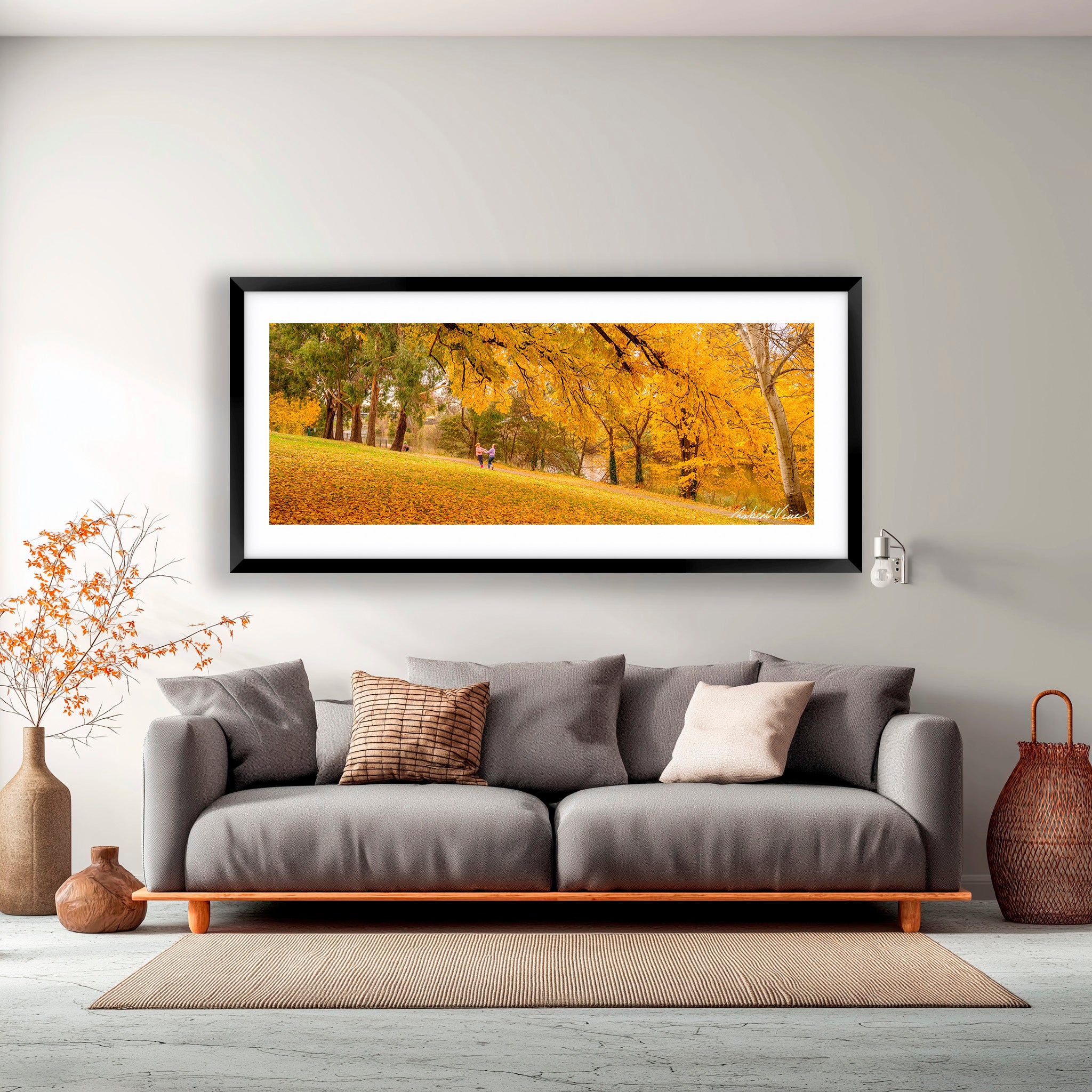 Golden Moments | Limited Edition Framed Autumn Print of Queanbeyan