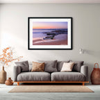 Susan Gilmore Beach Sunrise – Newcastle Coastal Landscape Art Print