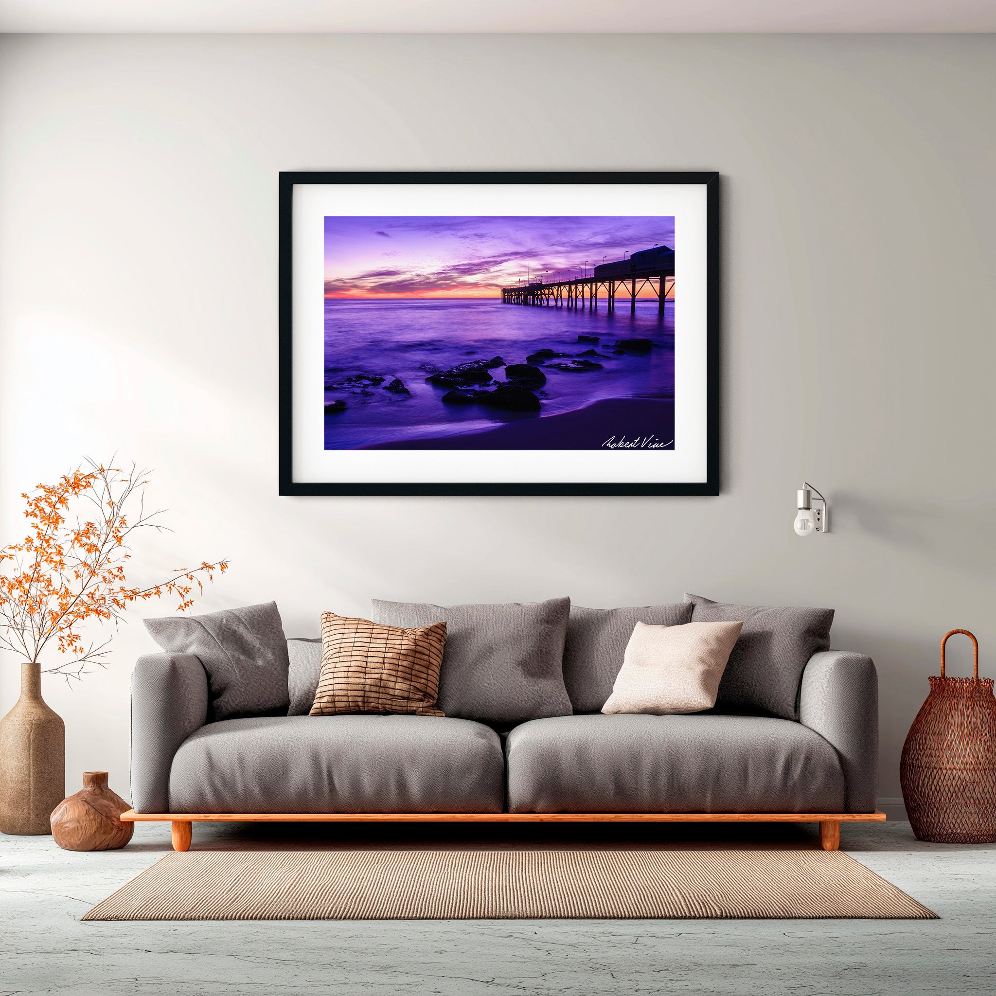 Catherine Hill Bay Twilight – Coastal Landscape Art Print | Robert Vine Fine Art Photography