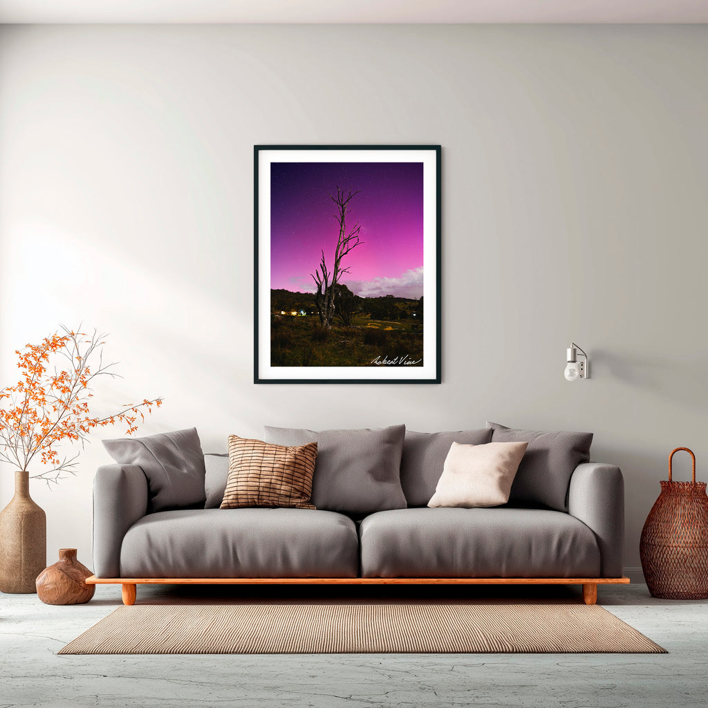 Aurora Sentinel – Limited Edition Framed Art Print