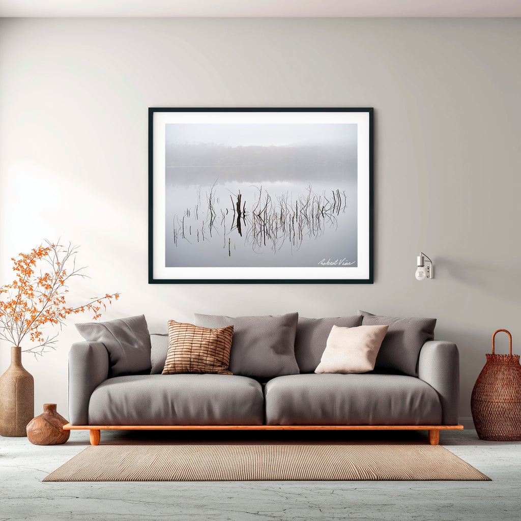 Winter Silence, Googong Dam – Limited Edition Framed Art Print