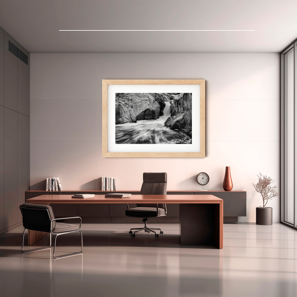 Granite Flow – Googong Cascades | Limited Edition Framed Art Print