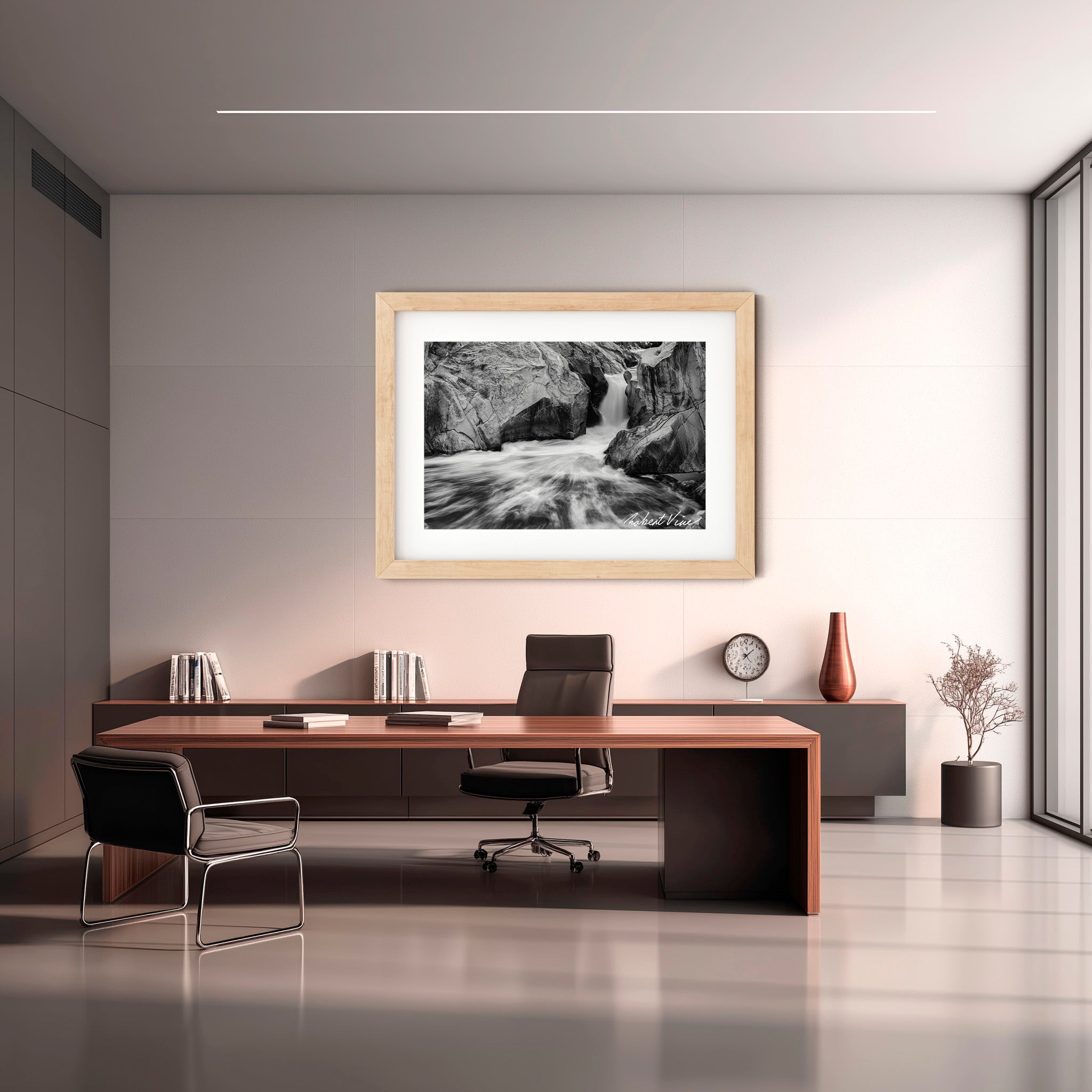 Granite Flow – Googong Cascades | Limited Edition Framed Art Print
