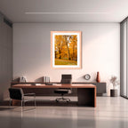 Autumn Sentinel | Limited Edition Framed Print of Queanbeyan