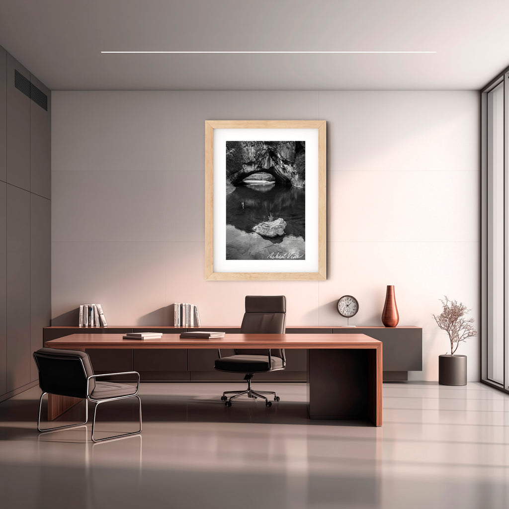 Stone Arch Reflections – London Bridge, Googong | Limited Edition Framed Art Print