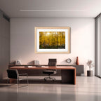 Golden Canopy | Limited Edition Framed Autumn Print of Queanbeyan