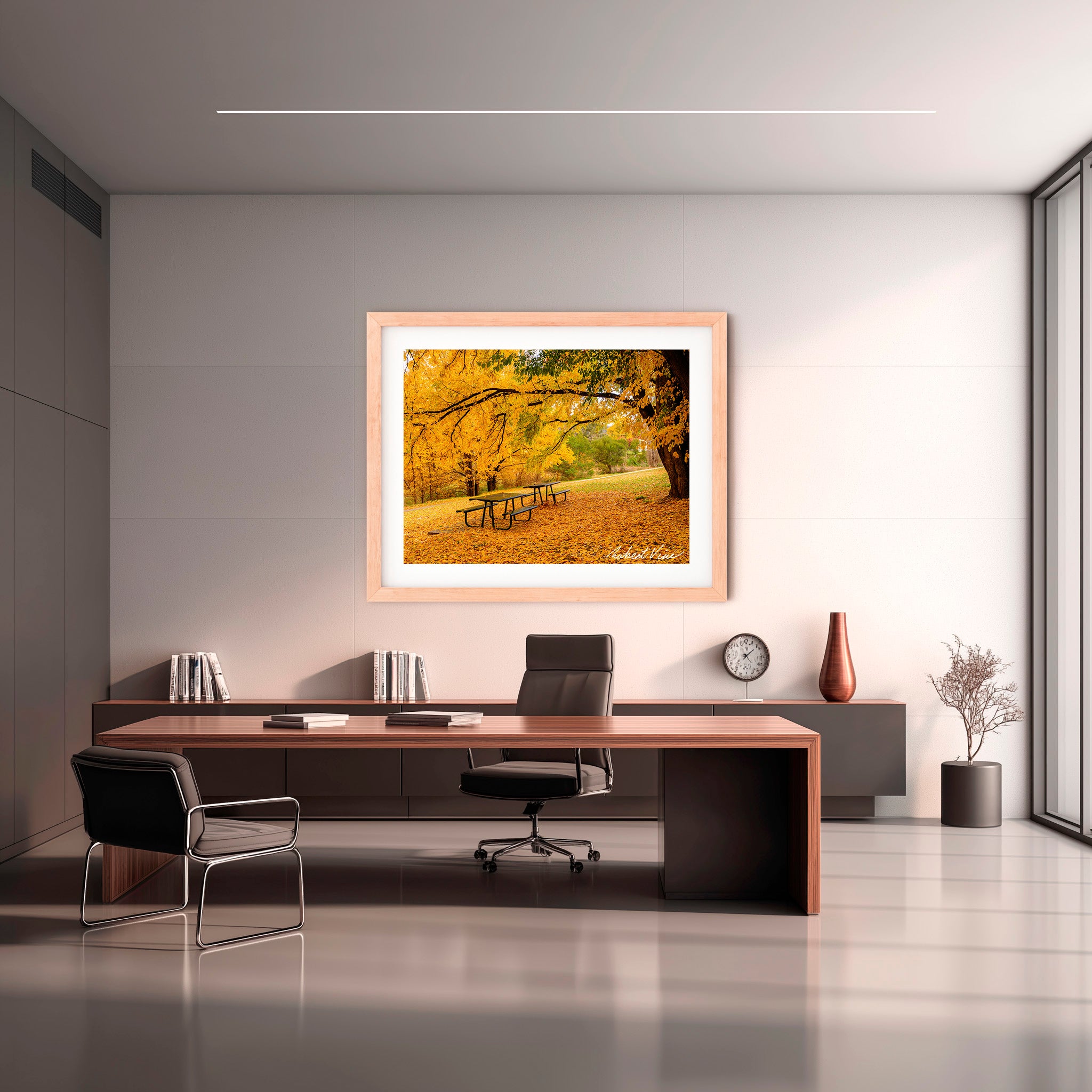 Autumn Retreat | Limited Edition Framed Print of Queanbeyan