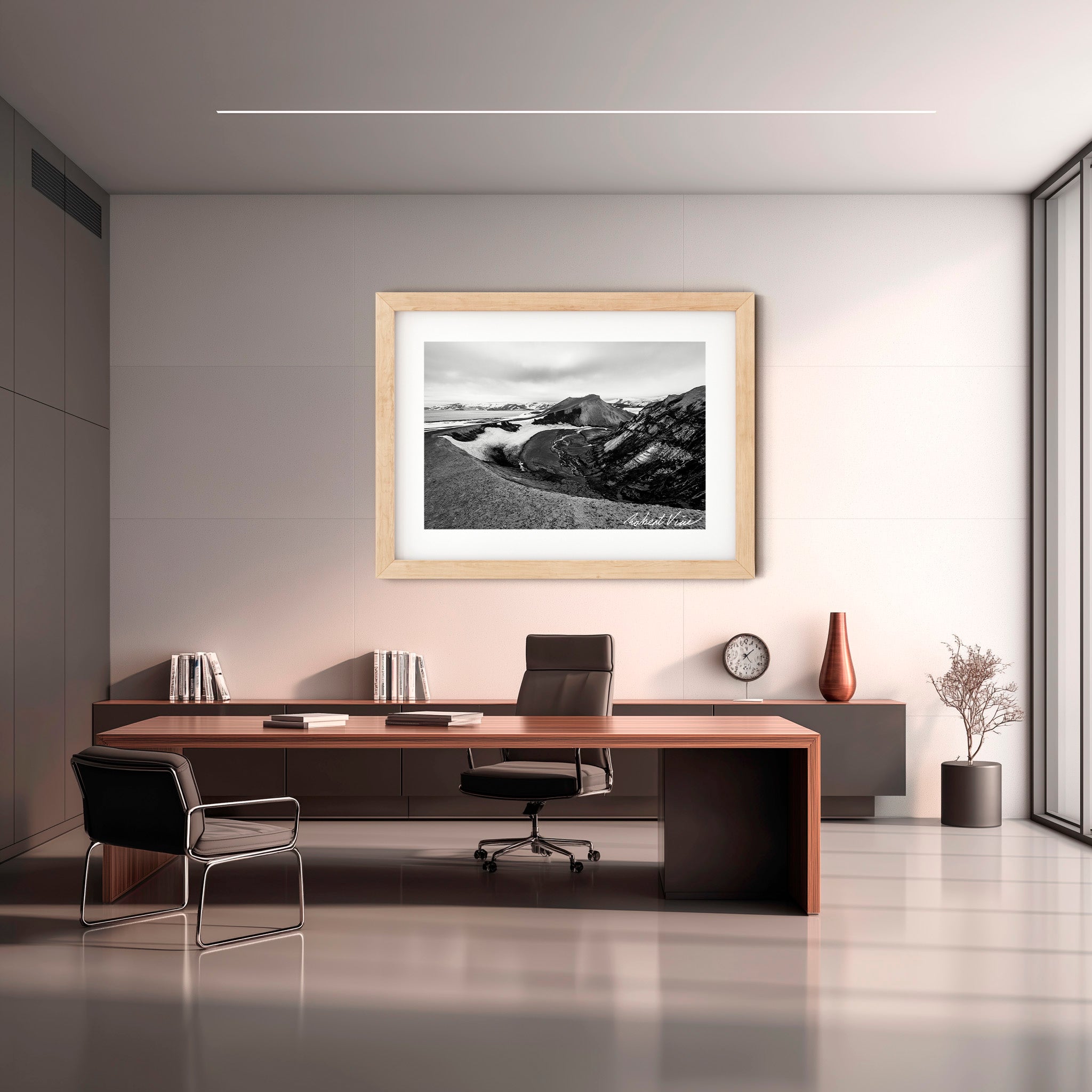 Contours of Deception Island — Limited Edition Framed Antarctic Print