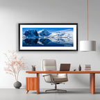 Neko Harbour Reflections — Limited Edition Framed Print by Robert Vine