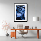 Frozen Flow – Thredbo River | Limited Edition Framed Landscape Print by Robert Vine