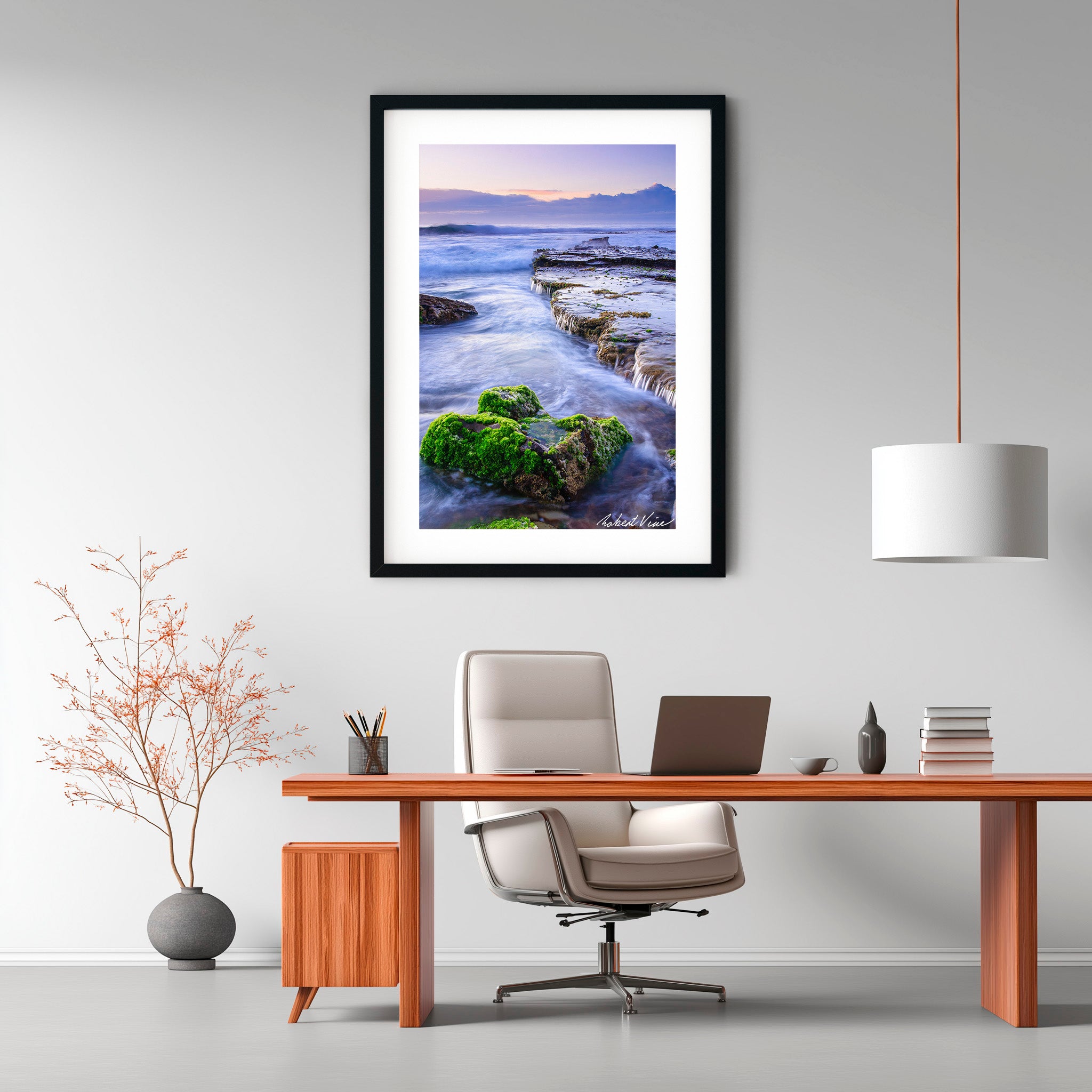 Merewether Beach Tidal Flow – Newcastle Coastal Landscape Art Print