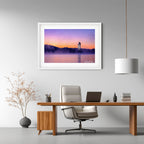 National Carillon at Sunrise – Canberra Landscape Art Print by Robert Vine