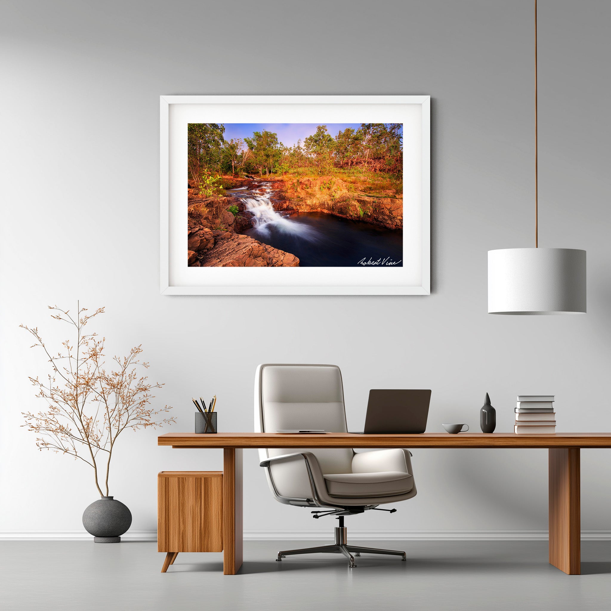 Buley Rockhole Serenity – Litchfield National Park Landscape Art Print