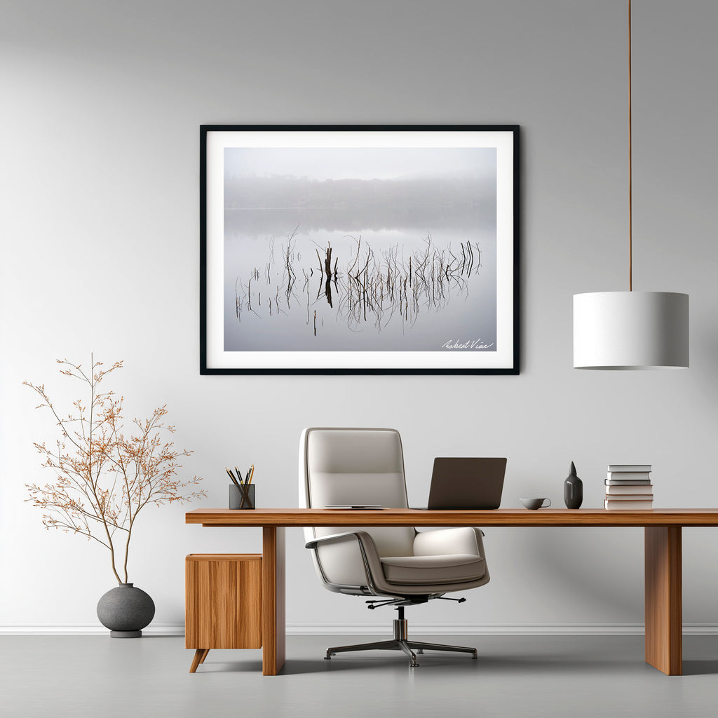 Winter Silence, Googong Dam – Limited Edition Framed Art Print