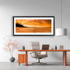 Golden Tides, Tanilba Bay – Limited Edition Framed Print by Robert Vine