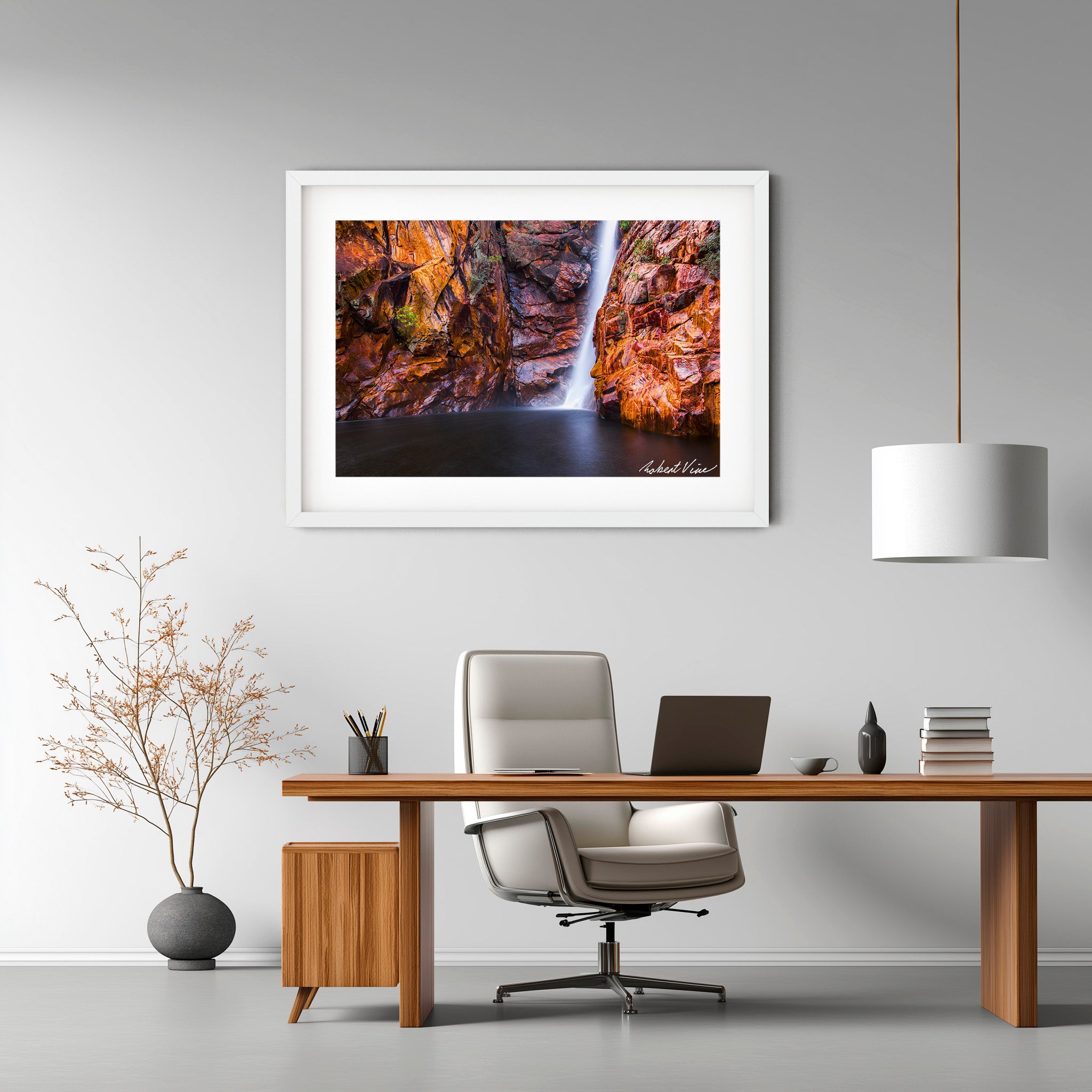 Motor Car Falls – Kakadu National Park Landscape Art Print by Robert Vine