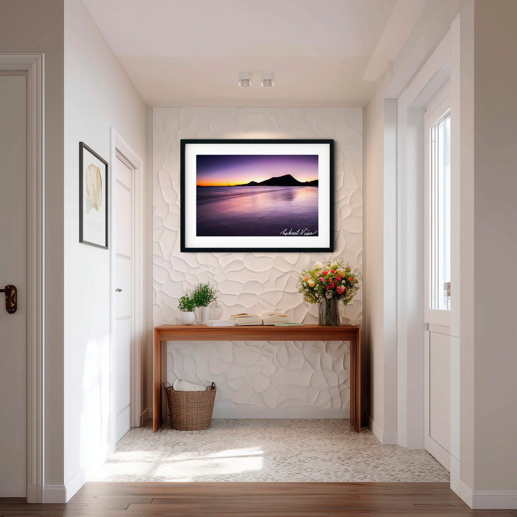 Shoal Bay at Dawn, Port Stephens — Limited Edition Framed Print by Robert Vine