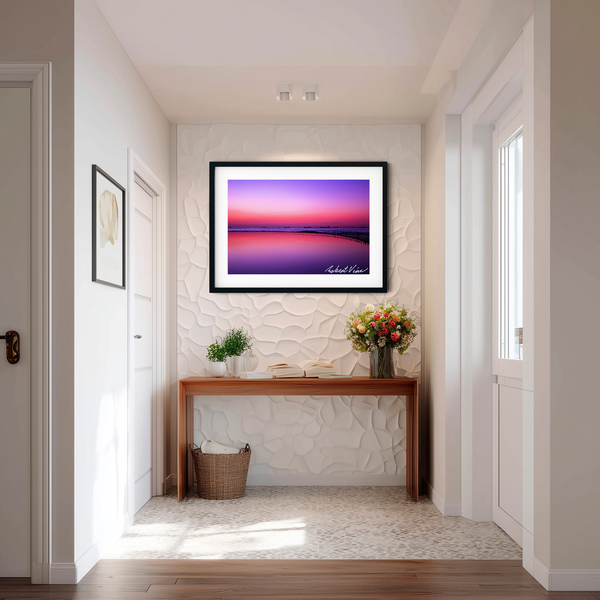 Newcastle Canoe Pool Dawn – Coastal Landscape Art Print