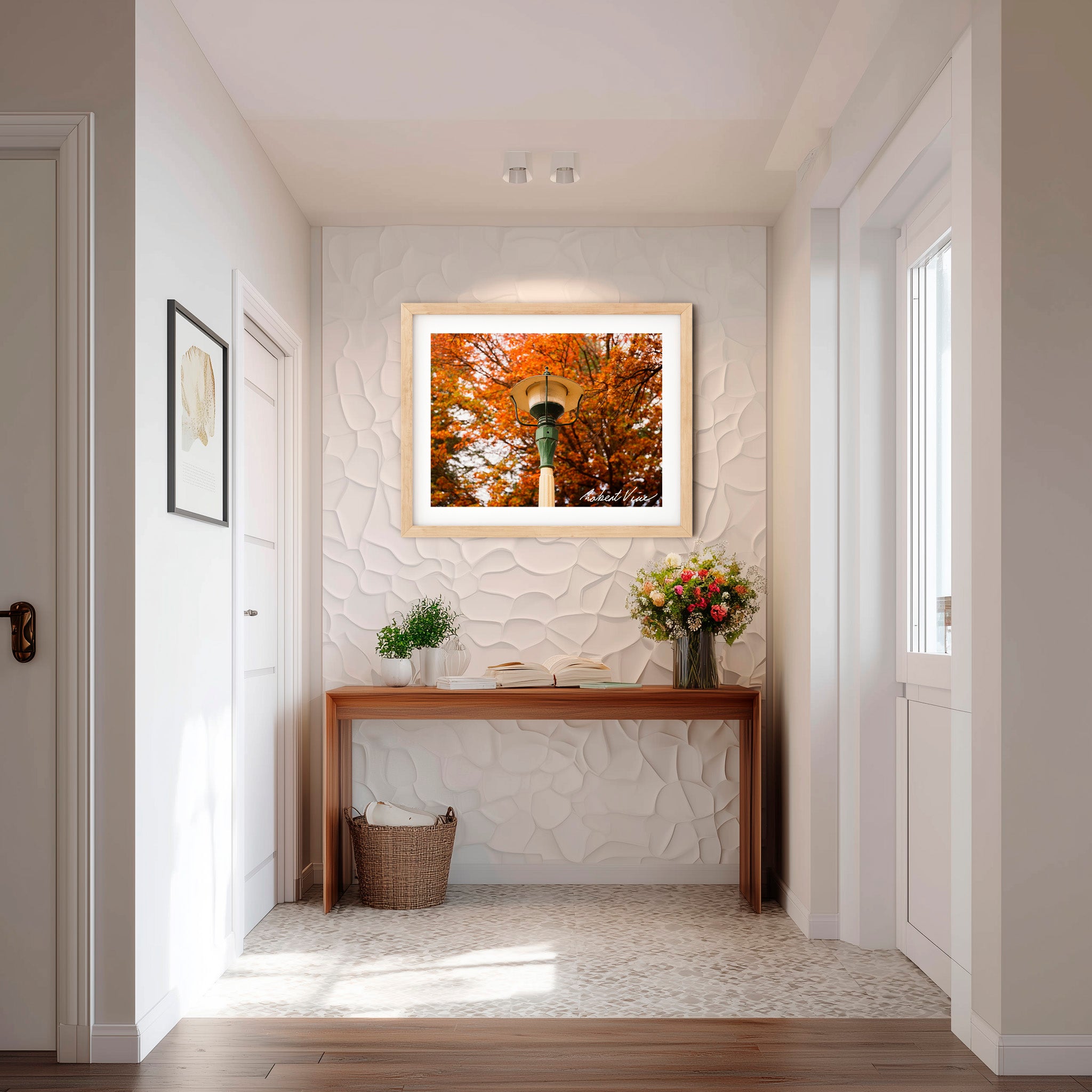 Autumn Lantern | Limited Edition Framed Print of Queanbeyan Park