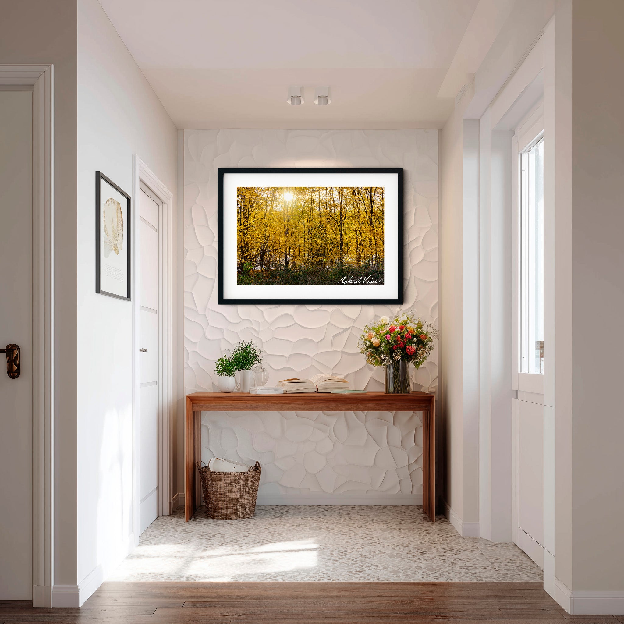 Golden Canopy | Limited Edition Framed Autumn Print of Queanbeyan
